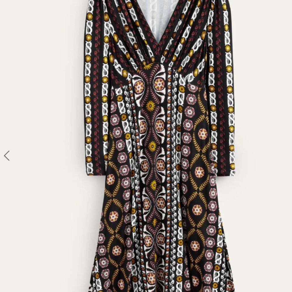 Boden Jersey Midi Tea Dress